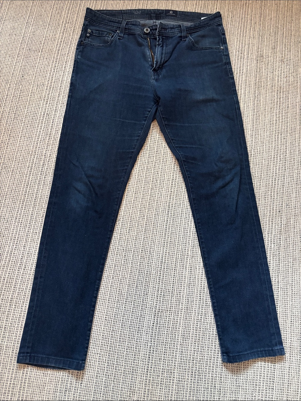 AG Adriano Goldschmied Men's Skinny Jeans in Dark Indigo